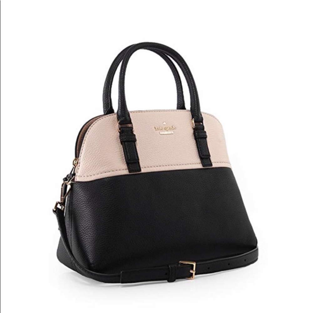 Kate Spade Jackson Lottie Black/Soft Porcelain - Picture 1 of 4